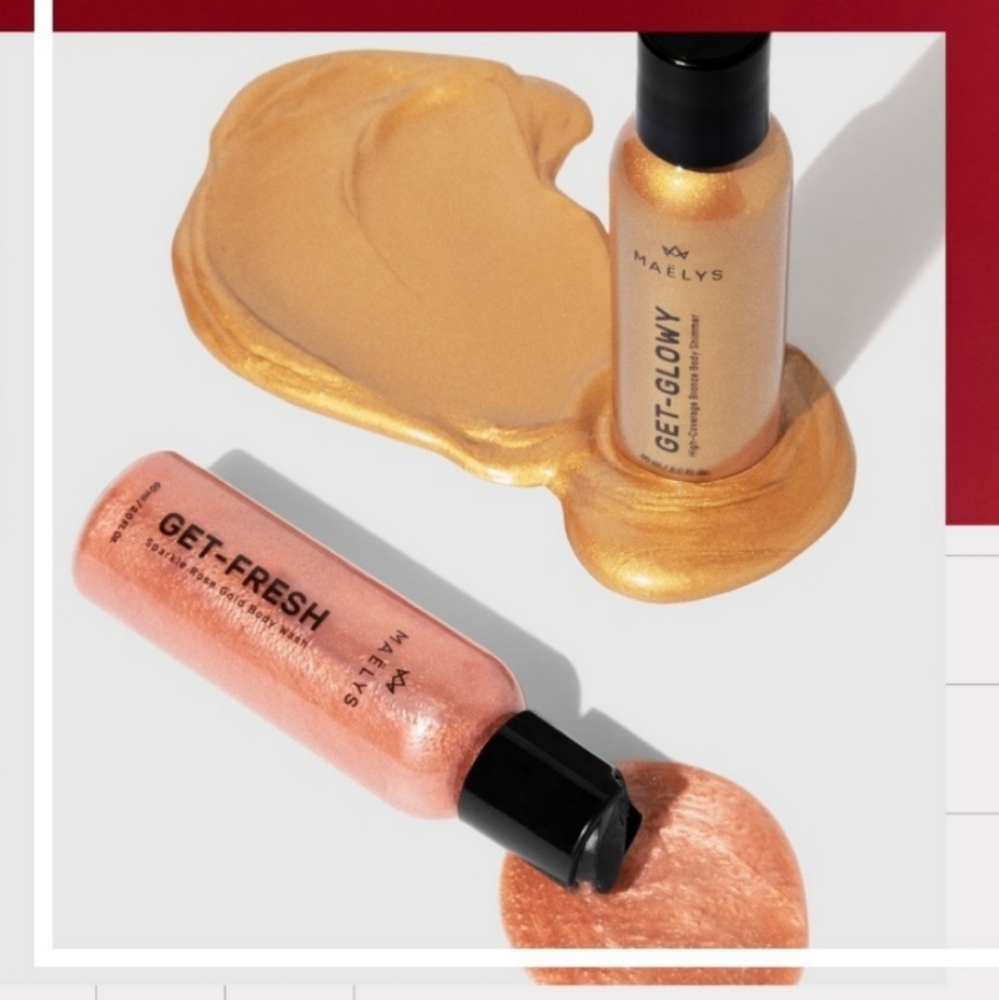 Maelys All That Glitters Duo GET-GLOWY GET-FRESH Maelys Cosmetics